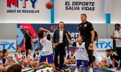 Se inscribieron un total de 200 niñas, niños y jóvenes quienes podrán fortalecer sus habilidades técnicas, obtener valores como el trabajo en equipo, la disciplina y fundamentos del juego.