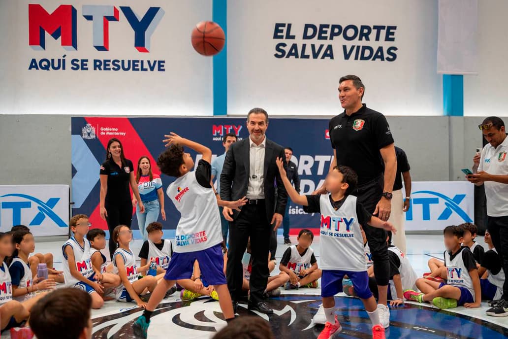 Se inscribieron un total de 200 niñas, niños y jóvenes quienes podrán fortalecer sus habilidades técnicas, obtener valores como el trabajo en equipo, la disciplina y fundamentos del juego.