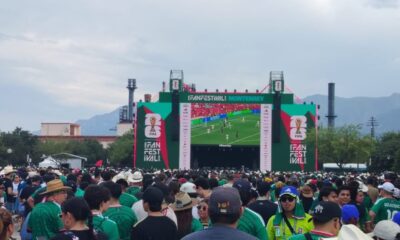 A pesar del calor récord, miles de aficionados acudieron al Fan Fest instalado para seguir las actividades del Mundial 2026 y el esperado encuentro entre México y Corea del Sur.