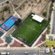 La rehabilitación que fue integral, abarcó el área de juegos infantiles donde se instaló firme de concreto y piso amortiguante, reja de acero y muro de contención.