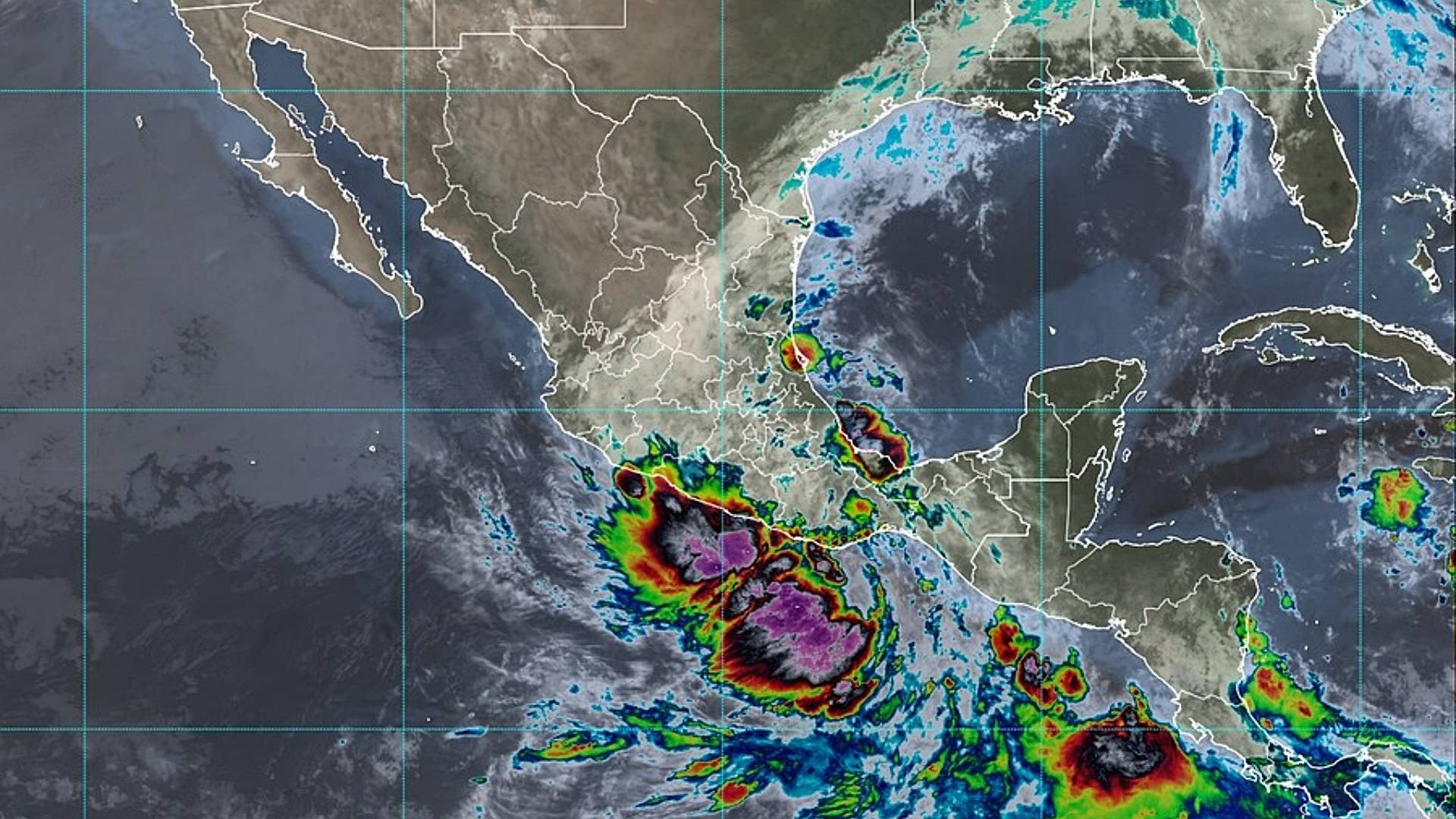 A las 9:00 horas, el Servicio Meteorológico Nacional (SMN) informó que Boris se localizaba a 125 kilómetros al sureste de Acapulco y a 70 kilómetros al oeste-suroeste de Punta Maldonado, Guerrero.
