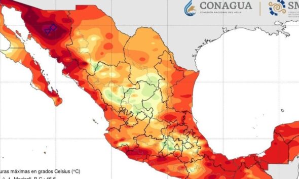 La CNPC recordó que el calor extremo puede provocar golpes de calor, una condición que requiere atención médica inmediata