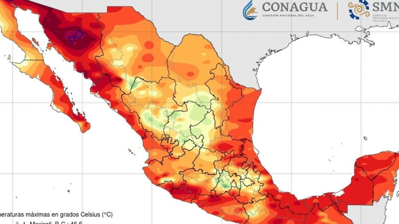 La CNPC recordó que el calor extremo puede provocar golpes de calor, una condición que requiere atención médica inmediata