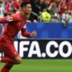 En la segunda mitad, Portugal mantuvo el control del partido y aumentó la diferencia con un autogol del arquero Abduvokhid Nematov al minuto 59