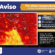 De acuerdo con el pronóstico, se espera un ambiente cálido a caluroso con sensación bochornosa, cielo mayormente despejado y baja probabilidad de lluvia.