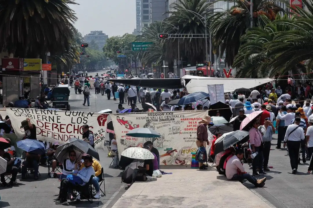 Las movilizaciones podrían generar afectaciones viales en arterias como Paseo de la Reforma, Periférico Sur, Calzada de Tlalpan, Avenida Universidad y Avenida Chapultepec.