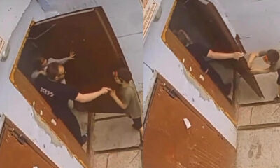 Los llamados de auxilio fueron escuchados por una mujer identificada como Yulia, quien se encontraba cerca del lugar