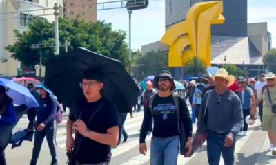 Las protestas también impactaron otros puntos estratégicos, como el cruce de Reforma e Insurgentes y las inmediaciones del Ángel de la Independencia