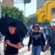 Las protestas también impactaron otros puntos estratégicos, como el cruce de Reforma e Insurgentes y las inmediaciones del Ángel de la Independencia