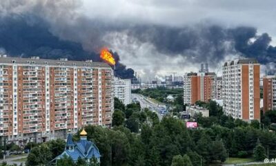 La instalación atacada es responsable de producir más de un tercio del combustible que abastece a la región de la capital rusa.