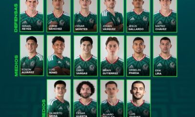 El combinado nacional cuenta con 14 futbolistas que militan en el futbol europeo y 12 jugadores de la Liga MX, respetando así el plan de trabajo acordado previamente entre la Federación Mexicana de Futbol y los clubes mexicanos.