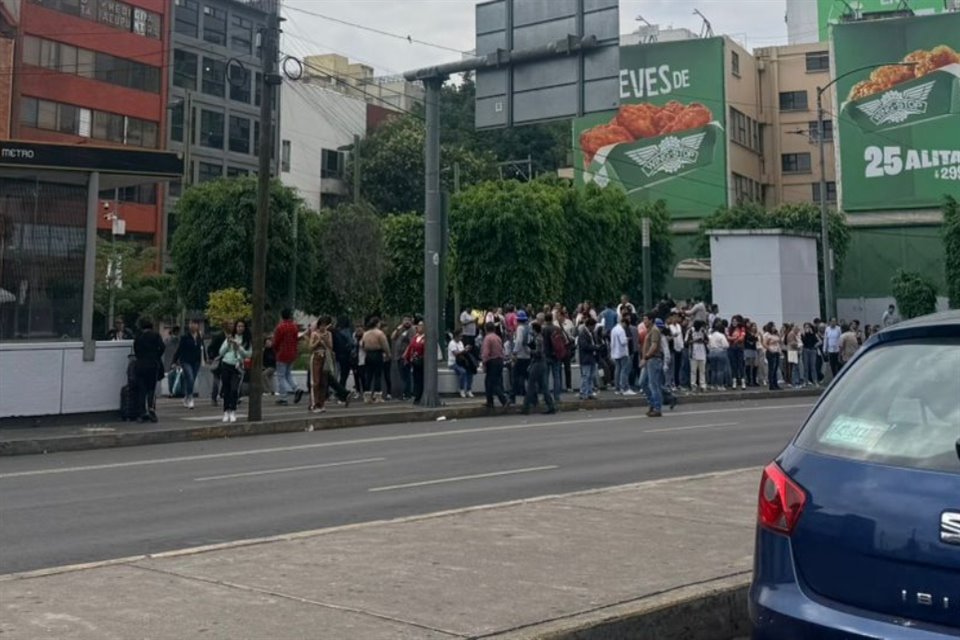 Autoridades capitalinas informaron que, hasta el momento, no se reportan personas lesionadas ni daños materiales