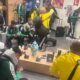 Tras su llegada, la delegación fue trasladada bajo un fuerte operativo de seguridad a la ciudad de Pachuca, donde establecerá su campamento en la Universidad del Futbol y Ciencias del Deporte.