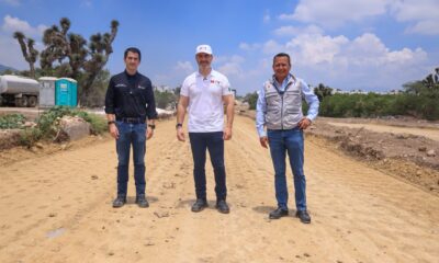 Durante la supervisión, Adrián de la Garza destacó que el Circuito Vial Poniente permitirá mejorar la conectividad metropolitana al enlazar distintos municipios mediante una alternativa a Paseo de los Leones