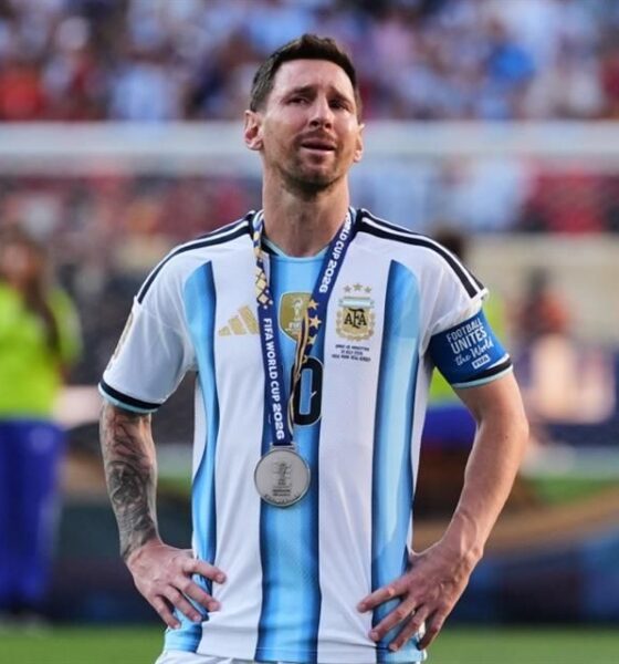 La derrota impidió que el “10” repitiera la coronación conseguida en Qatar 2022, título que durante varios años fue considerado como el cierre perfecto de su trayectoria mundialista.