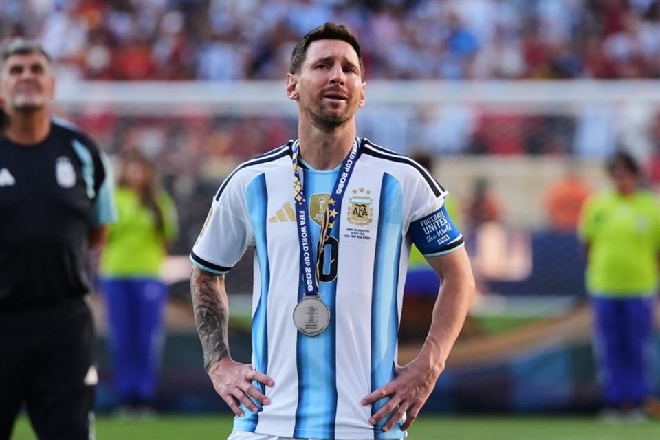 La derrota impidió que el “10” repitiera la coronación conseguida en Qatar 2022, título que durante varios años fue considerado como el cierre perfecto de su trayectoria mundialista.