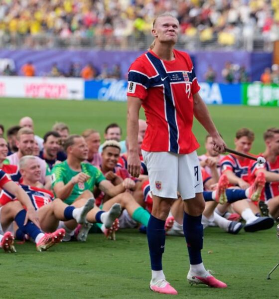 El llamado "Viking Row" nació como una celebración de los aficionados y rápidamente fue adoptado por los propios futbolistas de Noruega tras sus victorias.
