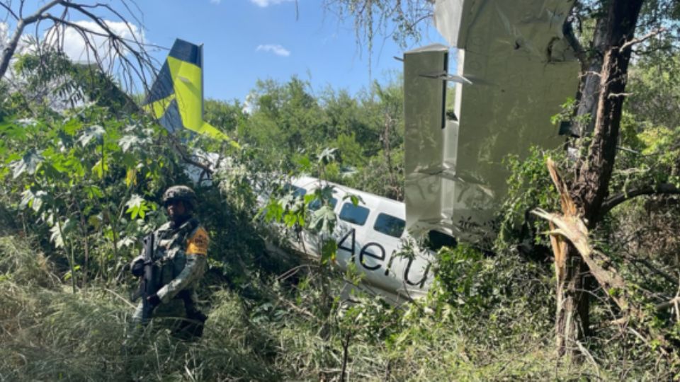 El director de Protección Civil de Nuevo León, Erik Cavazos Cavazos, informó que la aeronave tipo Cessna había despegado de Piedras Negras, Coahuila, con destino a Monterrey, cuando sufrió el percance a pocos kilómetros de llegar a su destino.