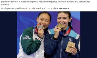 “Soy mexicana y he tenido el honor de representar a mi país internacionalmente con orgullo y disciplina”, escribió en respuesta al señalamiento.