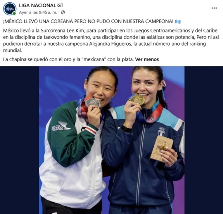 “Soy mexicana y he tenido el honor de representar a mi país internacionalmente con orgullo y disciplina”, escribió en respuesta al señalamiento.