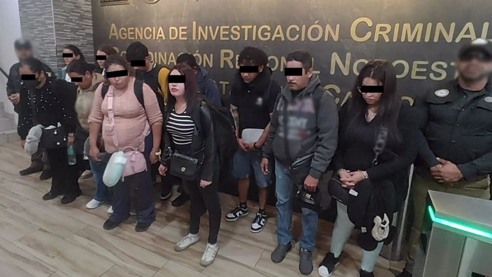 Los detenidos fueron informados de sus derechos y puestos a disposición del Ministerio Público Federal, que determinará su situación jurídica.