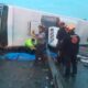 El accidente ocurrió durante la mañana de este lunes 31 de agosto, sobre la carretera a Santa María la Floreña, a la altura del ejido La Victoria.