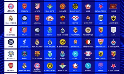 El Barcelona tampoco salió bien librado del sorteo, pues tendrá que medirse con el actual campeón PSG y el Manchester City, además de Aston Villa, Sporting de Portugal, Feyenoord, Galatasaray, Como y Sabah