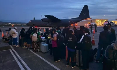 La aeronave empleada para el traslado formó parte de las operaciones mediante las cuales México envió ayuda humanitaria a Colombia tras el movimiento telúrico.