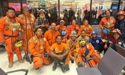 El alcalde de Cali, Alejandro Eder, confirmó la llegada de los voluntarios y agradeció su apoyo para localizar a quienes permanecen bajo los escombros.
