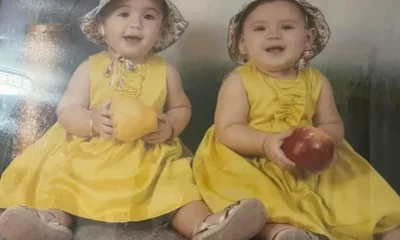 María Joaquina y Emali Guadalupe nacieron en 2012 en Estados Unidos y son las hijas gemelas de Emma Coronel y Joaquín Guzmán Loera