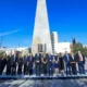 La ceremonia fue encabezada por el secretario del Ayuntamiento, César Garza Villarreal, quien acudió en representación del alcalde Adrián de la Garza Santos.