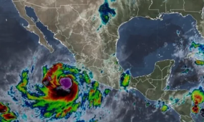 El fenómeno provocará lluvias intensas en Jalisco, Colima, Michoacán y Guerrero, mientras que en el sur de Nayarit se esperan precipitaciones muy fuertes