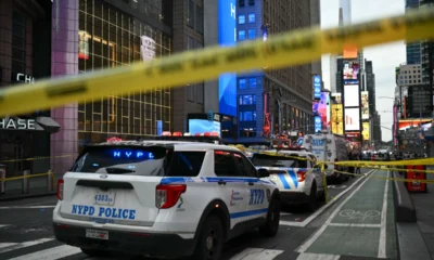 El alcalde de Nueva York, Zohran Mamdani, informó que una mujer armada con varios cuchillos atacó a dos personas en la concurrida zona turística