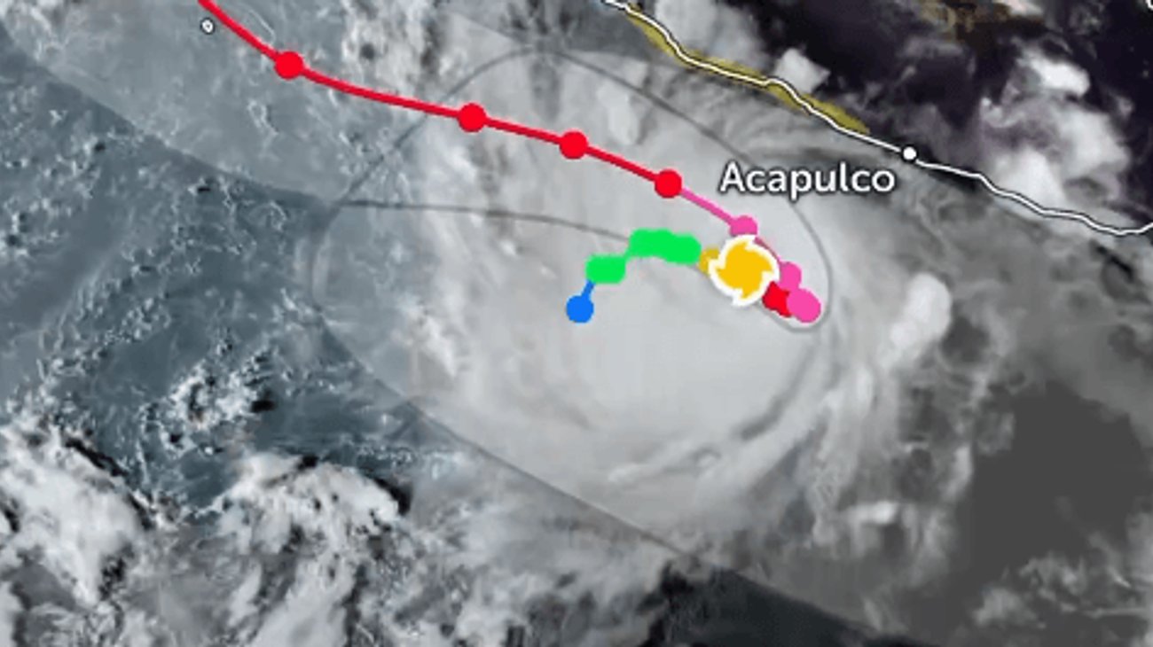 Polo alcanzó vientos máximos sostenidos de hasta 285 kilómetros por hora durante el martes, de acuerdo con el Centro Nacional de Huracanes, que posteriormente reportó 270 km/h