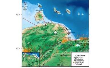 Los movimientos se presentan después de los terremotos registrados el pasado 24 de junio, que afectaron principalmente el norte del país y provocaron graves consecuencias en zonas como La Guaira