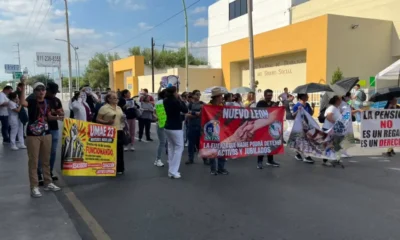 Uno de los cierres comenzó alrededor de las 15:00 horas sobre la avenida Lincoln, frente a las instalaciones del Sindicato Nacional de Trabajadores de la Salud