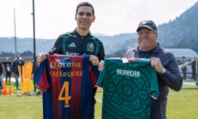 Uno de los momentos destacados fue el reencuentro entre Márquez y Herrera, quienes coincidieron en la Selección Mexicana durante el Mundial de Brasil 2014.