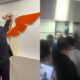Tras los hechos, Álvarez Máynez publicó un video en el que se observa a los priistas derramando agua sucia en las oficinas de MC