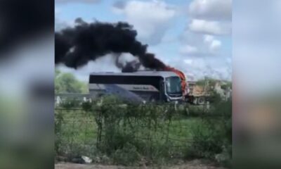 De acuerdo con los reportes, los cierres se registraron en al menos ocho puntos, entre ellos los cruces de Manuel Cavazos Lerma y Calixto Ayala; Sendero Nacional y Emilio Portes Gil; así como Pedro Cárdenas y Agapito González.