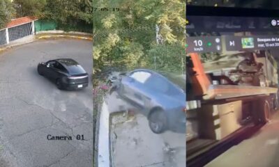 Los primeros informes indican que el conductor resultó ileso. Hasta el momento, no se han precisado los daños materiales ocasionados por el accidente.