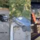 Los primeros informes indican que el conductor resultó ileso. Hasta el momento, no se han precisado los daños materiales ocasionados por el accidente.