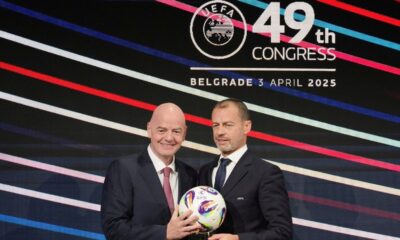 Aleksander Čeferin, presidente de la UEFA y uno de los principales críticos de Infantino, ha descartado competir por el cargo
