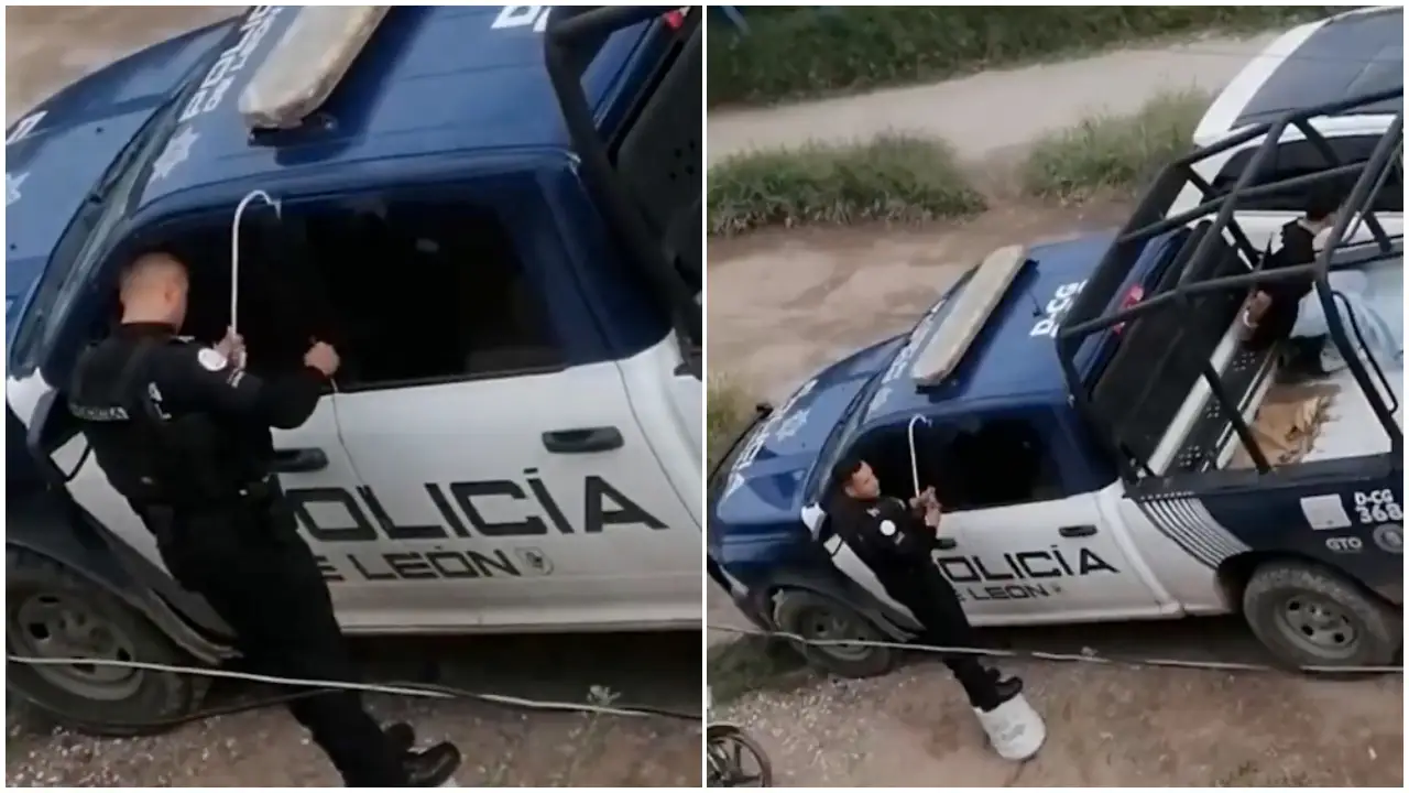 La grabación comenzó a circular en plataformas como X y TikTok, donde usuarios reaccionaron con burlas y comentarios irónicos